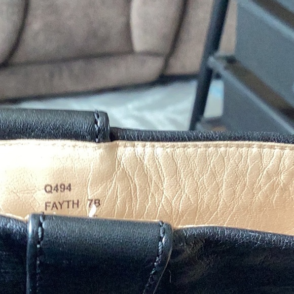 🚨Final Sale🚨!! Coach Black Leather Knee-High Boots Size 7 - Picture 13 of 14